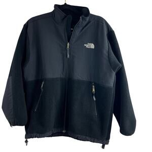The North Face Full Zip Black Fleece Jacket Youth/Junior Size XL/TG Gorpcore